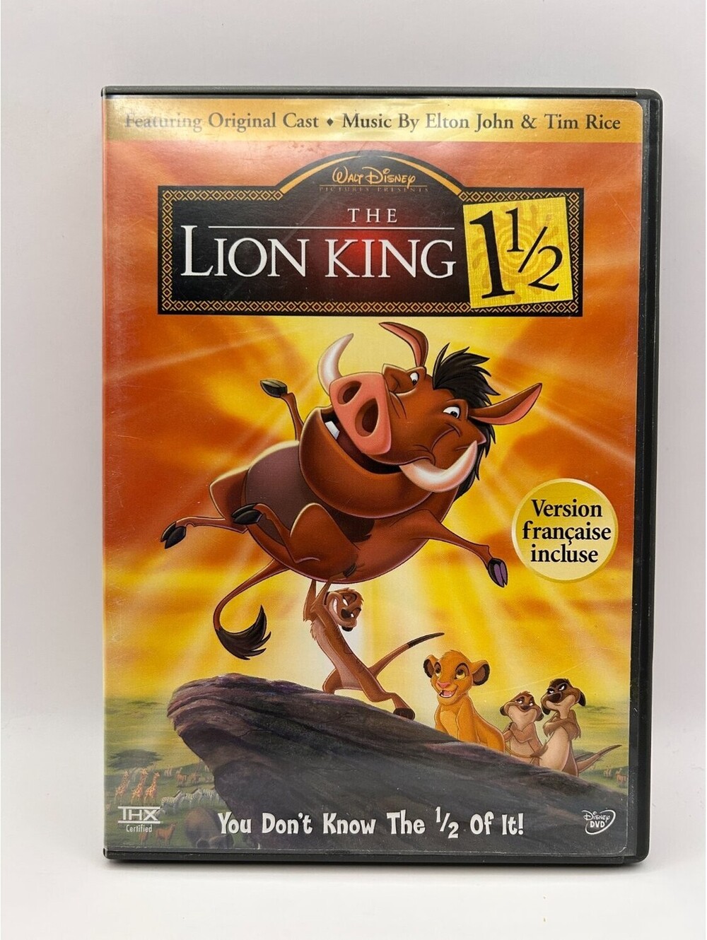 The Lion King 1 1 DVD Widescreen 2000s Children's